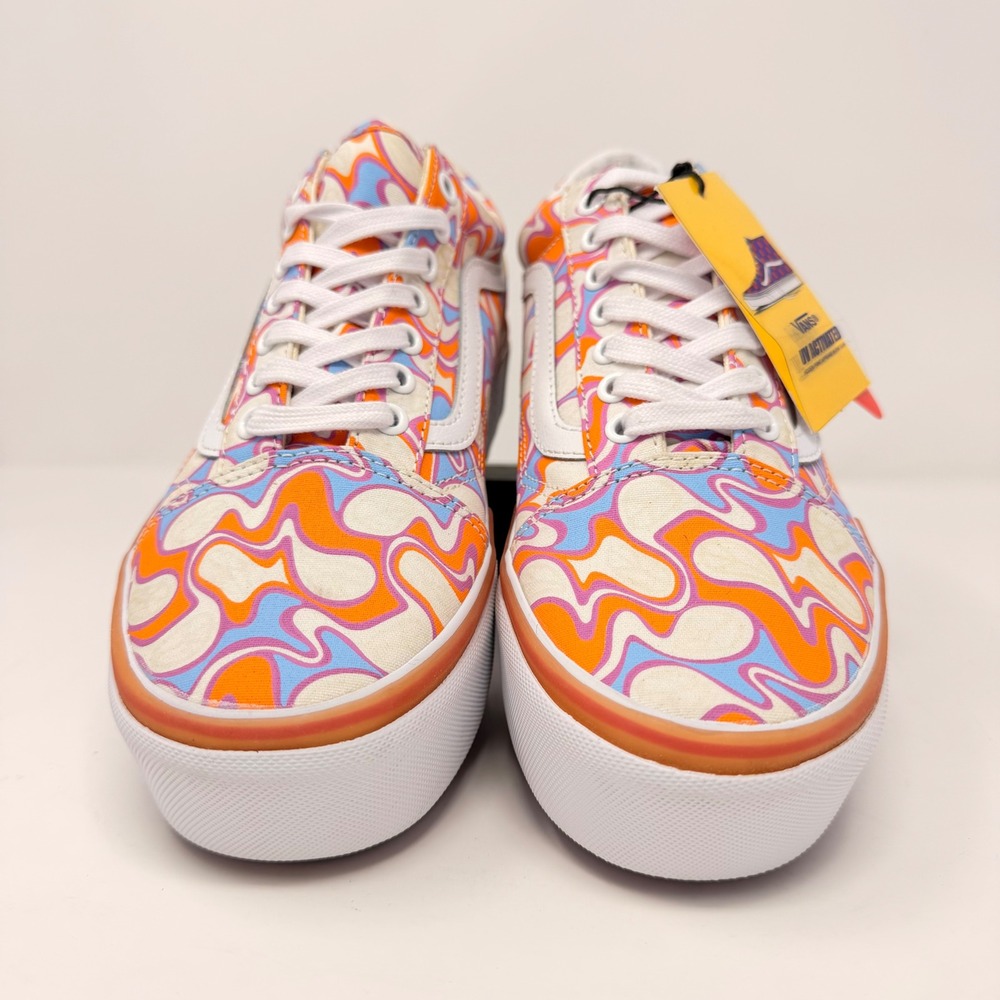 Vans Platform Old Skool Sneakers in Orange, Purple, Pink - Picture 5 of 16